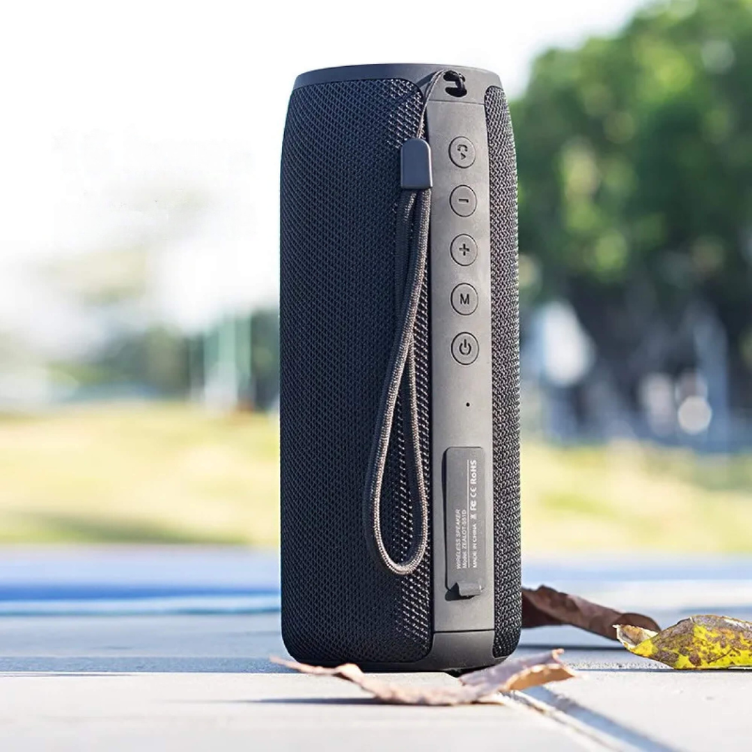 Waterproof Bluetooth Speaker | Portable Outdoor Audio with 12-Hour Battery