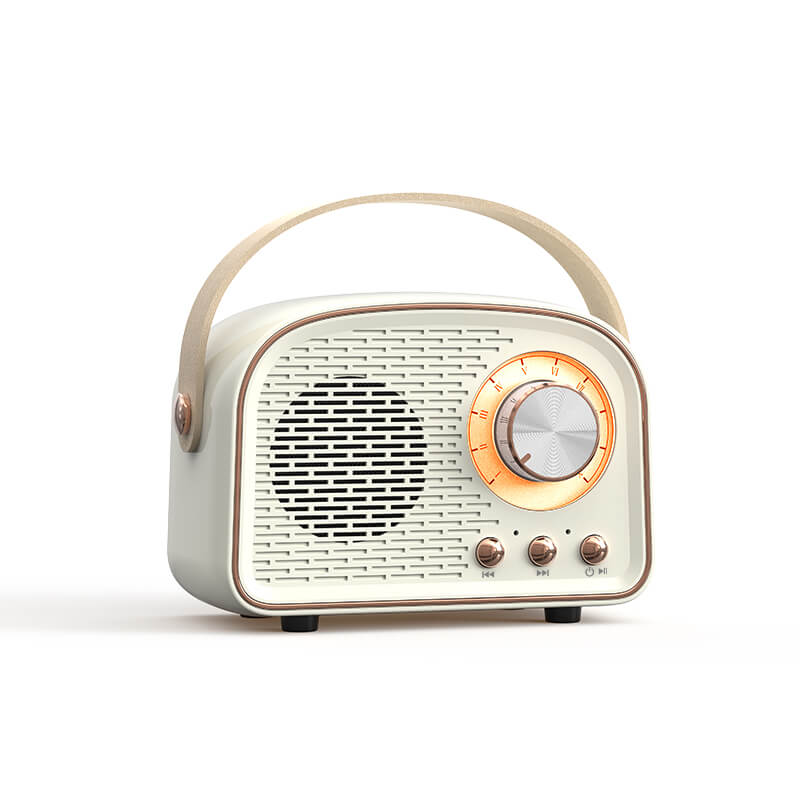 Retro Bluetooth Speaker | Vintage Radio Design with Handle
