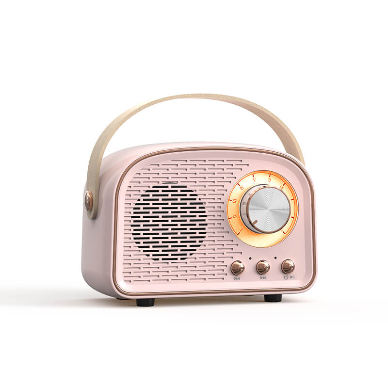 Retro Bluetooth Speaker | Vintage Radio Design with Handle